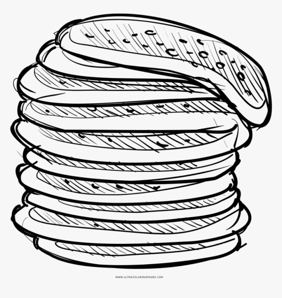 Раскраска блинчики