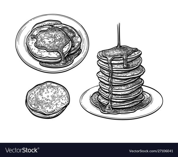 Блинчик мультяшный