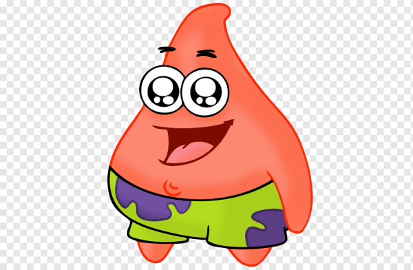 Патрик на прозрачном фоне