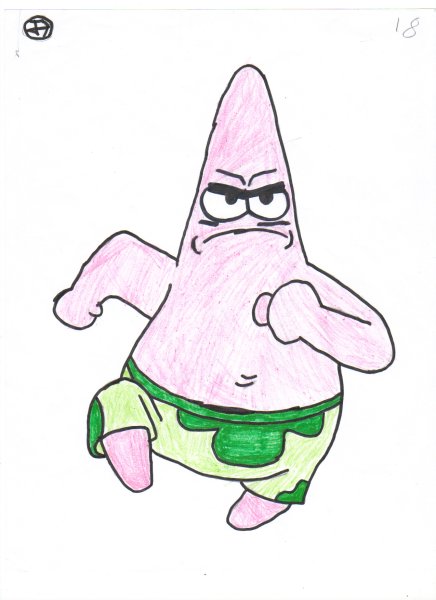 Патрик срисовать