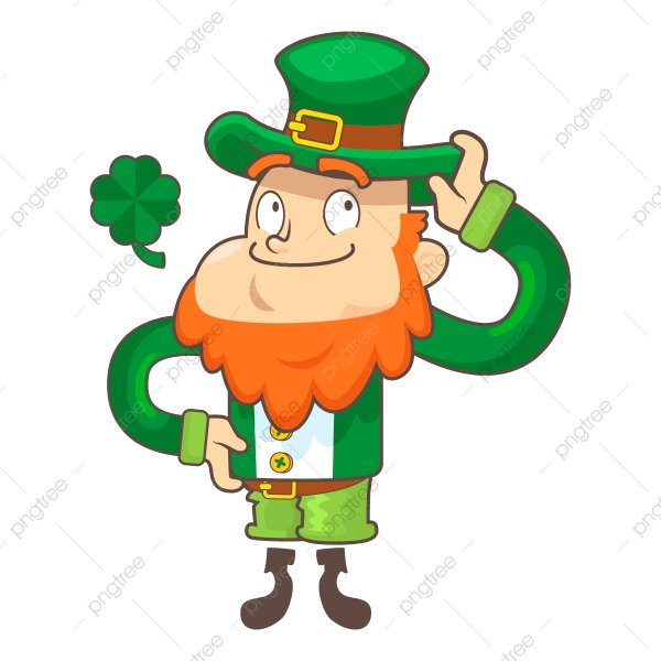 St Patrick's Day Leprechaun