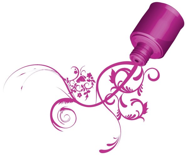 Фон для визитки маникюр