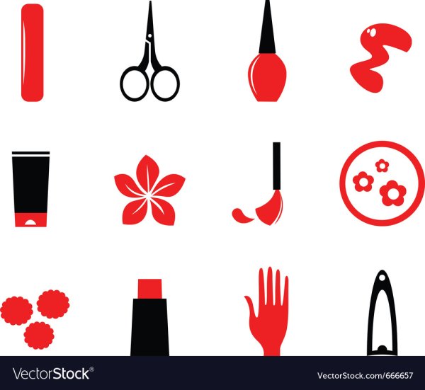 Маникюр значок