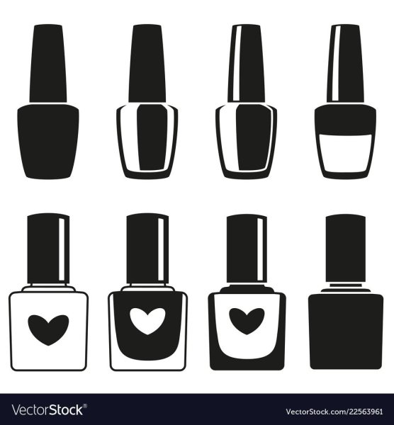 Силуэтл лака для ногтей