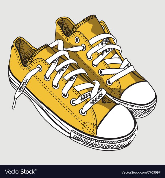 Кеды векторный