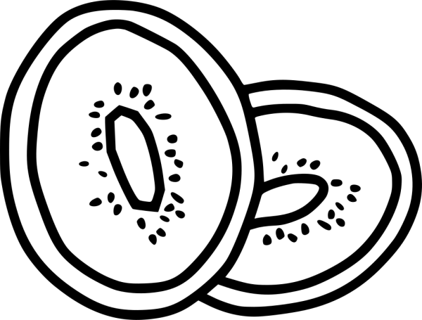 Киви фрукт иконка