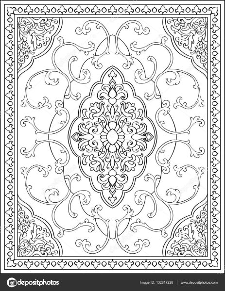 Эскиз ковра