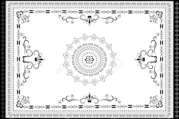 Ковер раскраска