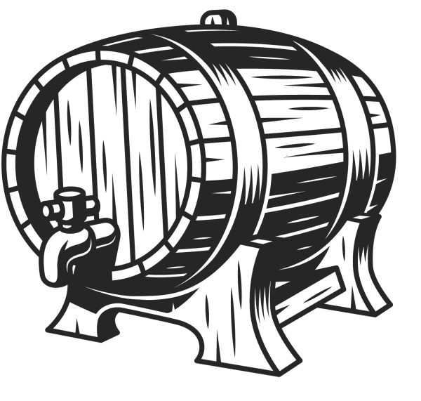 Деревянная бочка