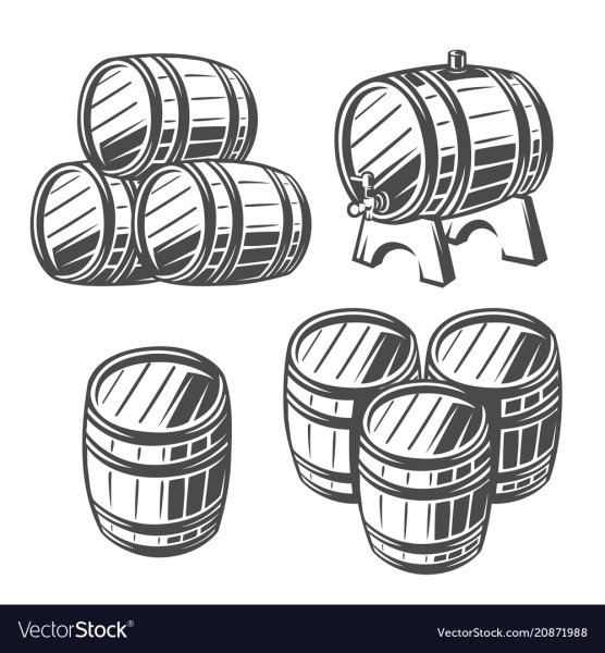 Стилизованная бочка