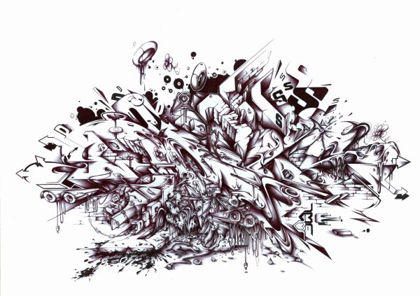 Граффити абстракция