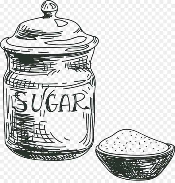 Сахар зарисовка