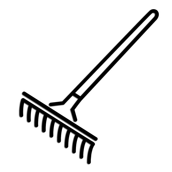 Грабли раскраска