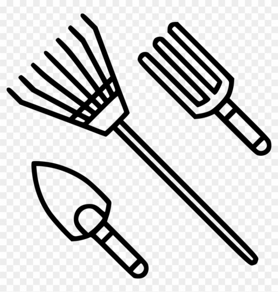 Садовый инструмент пиктограмма