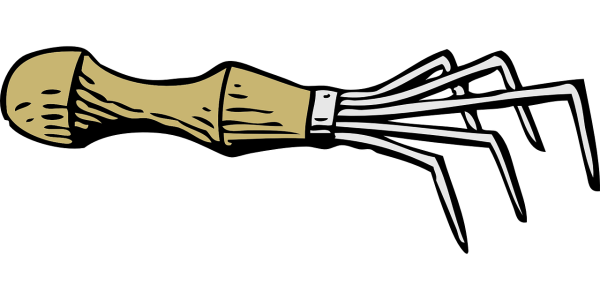 Грабли арт рисунок