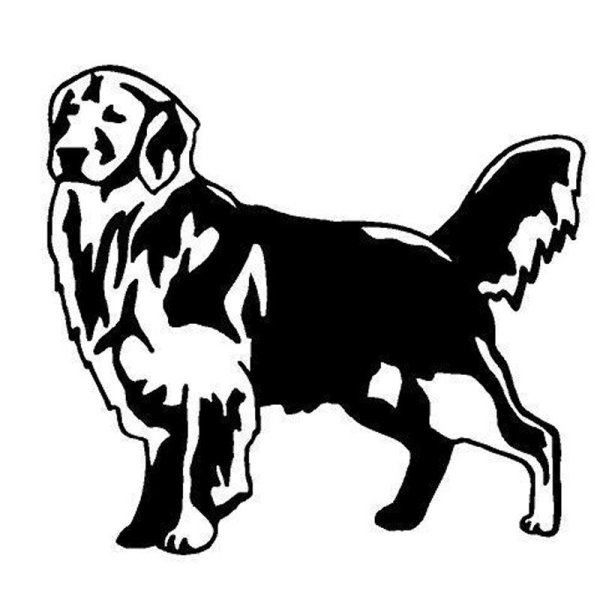 Золотистый ретривер вектор