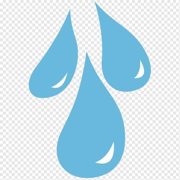 Капли нарисованные