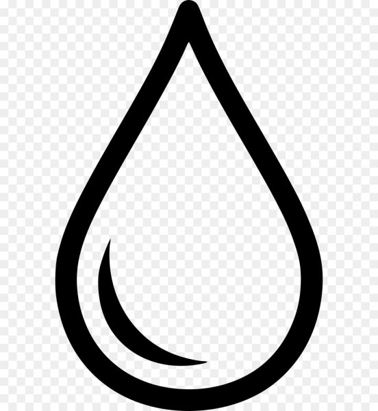 Значок капелька