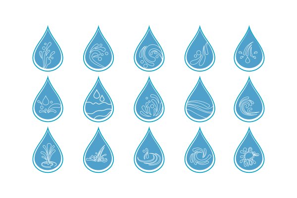 Капля вектор