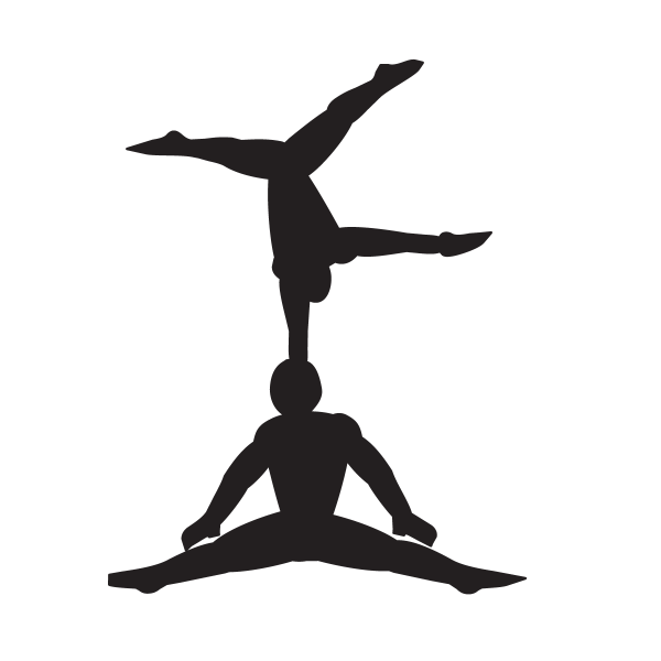 Спортивная акробатика логотип