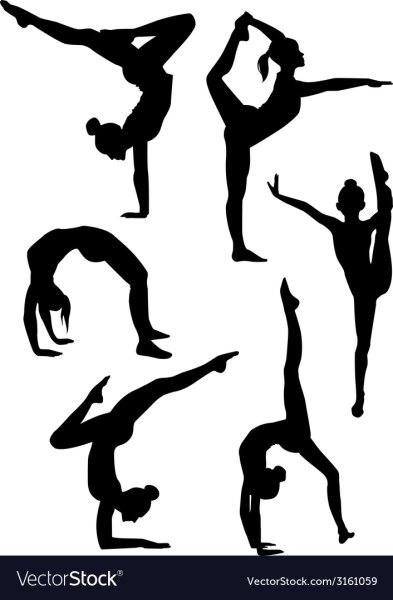 Акробатические силуэты