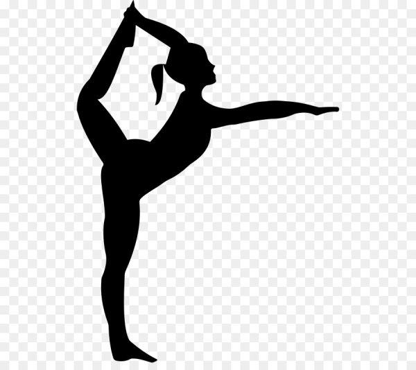 Силуэт гимнастки