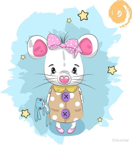 Мышка вектор