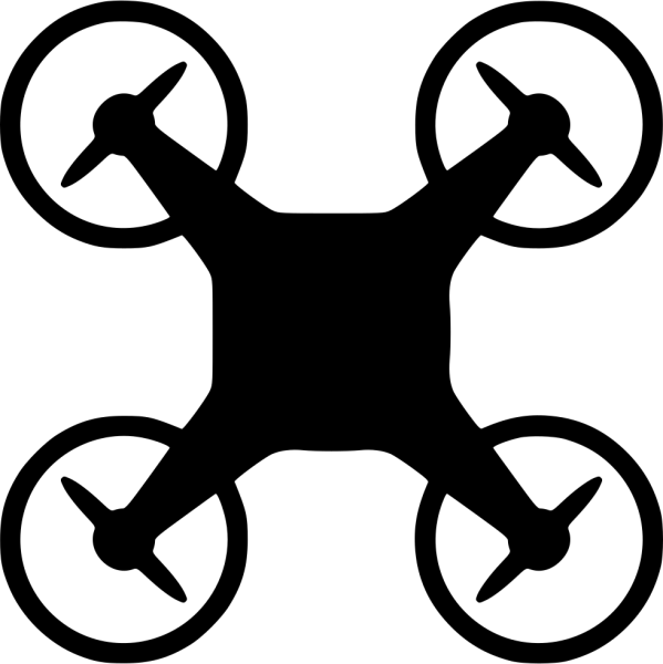 Дрон с камерой вектор