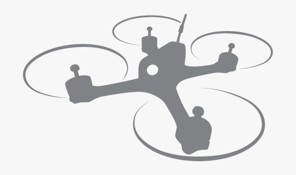 Квадрокоптер схематичное изображение