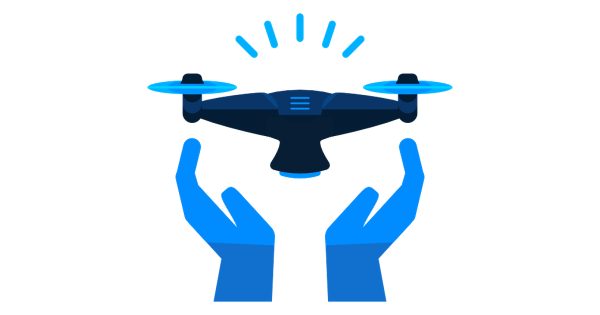 Квадрокоптер вектор