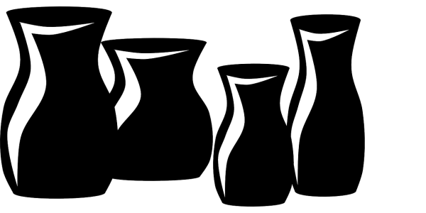 Силуэт вазы