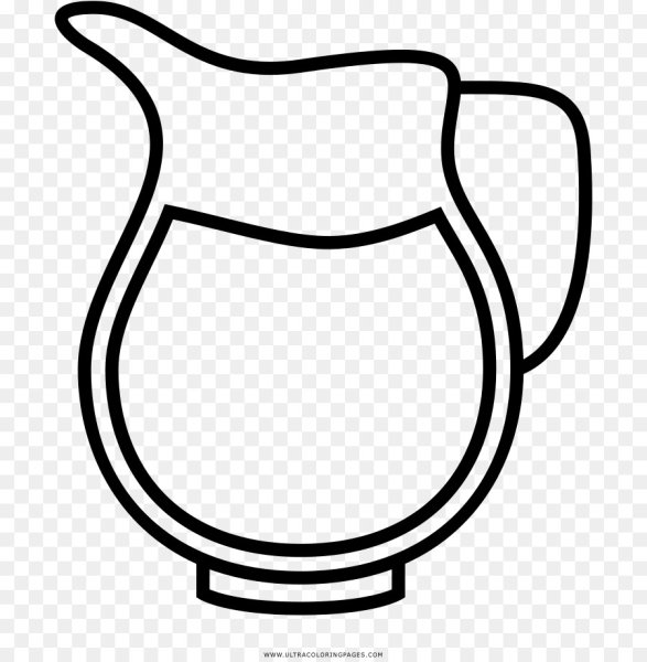 Кувшин раскраска