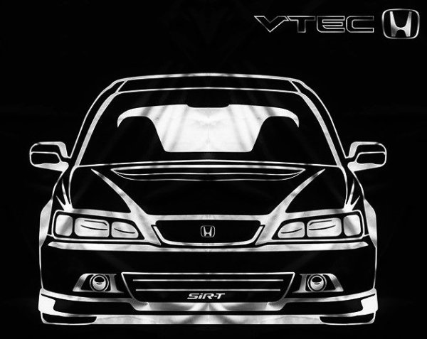 Хонда Аккорд рисунок