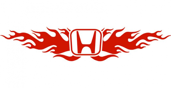 Красивые надписи Хонда