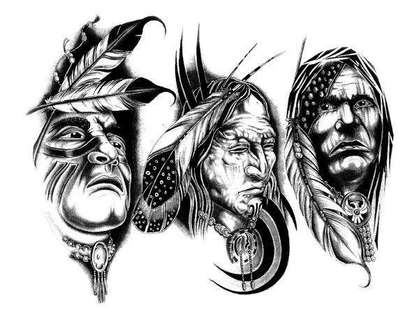 Тату индеец