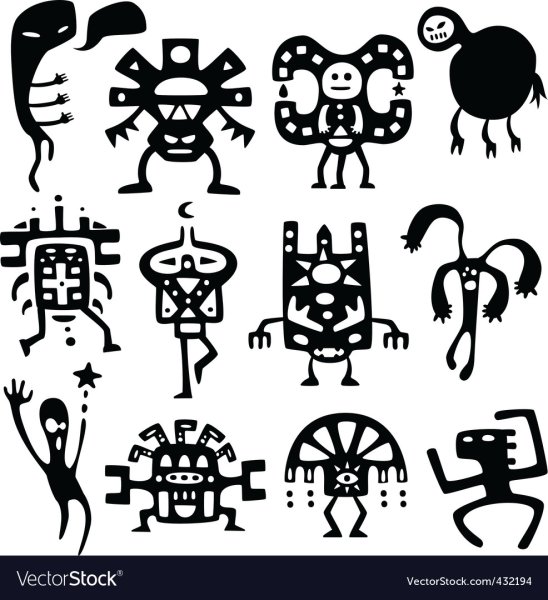 Шаманские иероглифы