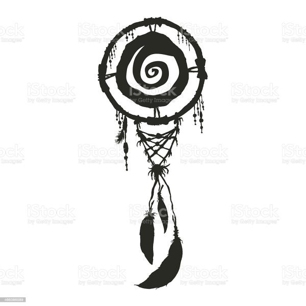 Шаман силуэт