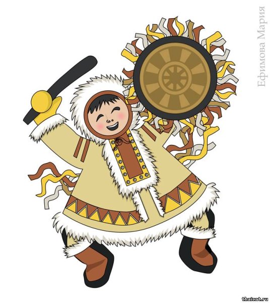 Бубен Чукотского шамана