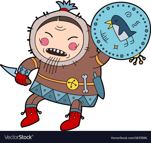 Шаман с бубном вектор