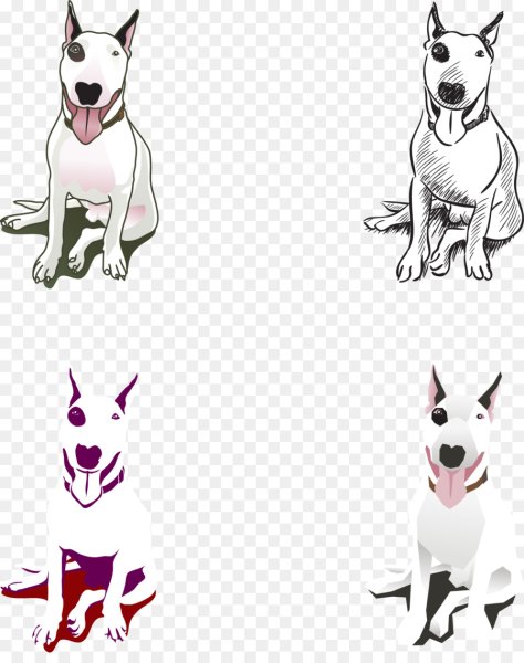 Бультерьер мультяшный