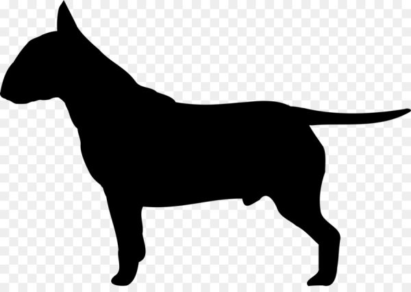 Американский стаффордширский терьер силуэт