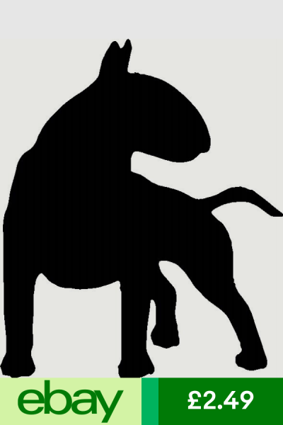 Бультерьер силуэт