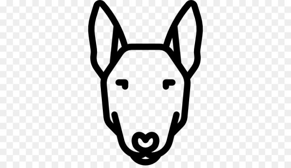 Бультерьер вектор