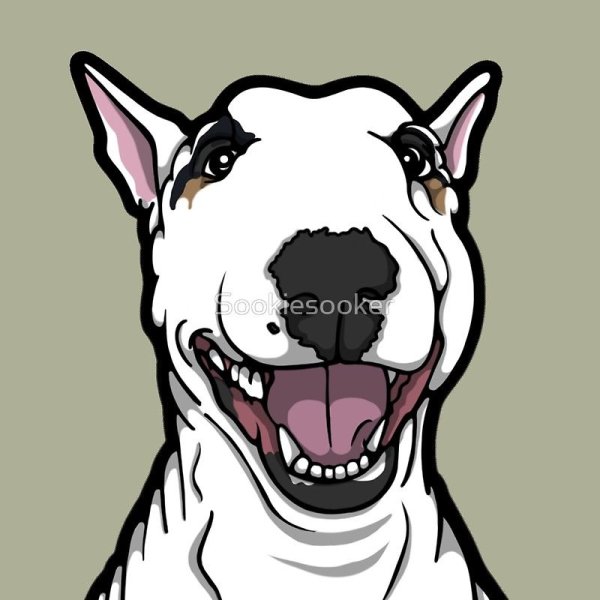 Стикеры бультерьер