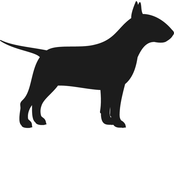 Бультерьер вектор