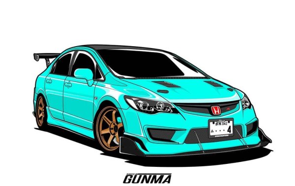 Honda Цивик вектор