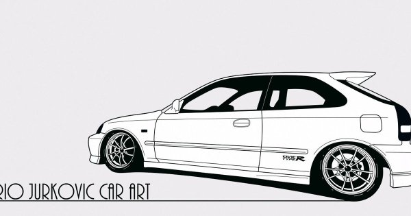 Чертежи Honda Civic eg6