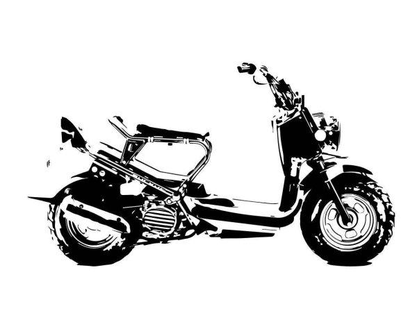 Honda zoomer 2005 чертеж