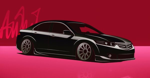 Honda Accord вектор