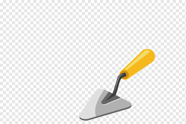 Мастерок строительный вектор